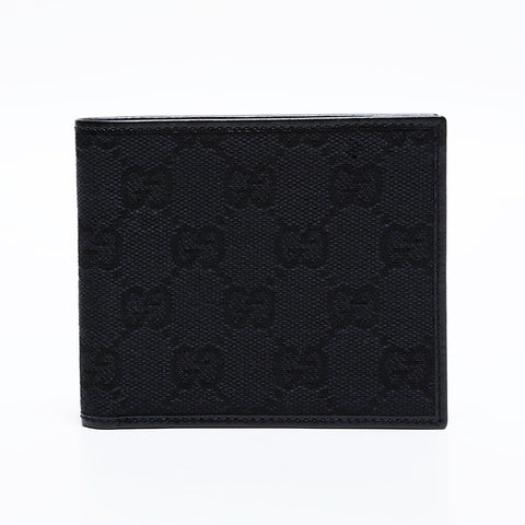 GUCCI GG canvas Bifold Wallet black WS21902