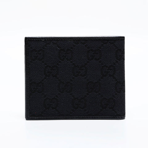 GUCCI GG canvas Bifold Wallet black WS21902