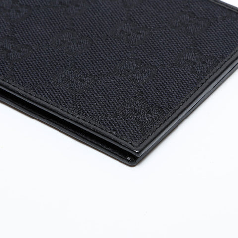 GUCCI GG canvas Bifold Wallet black WS21902
