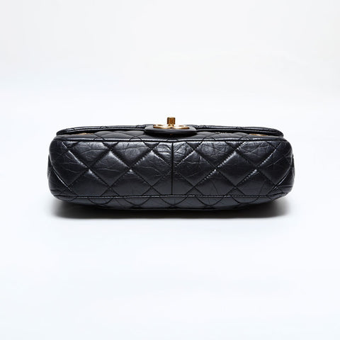 CHANEL 20 Series 2014-2015 Medal Coin Matelasse Chain Shoulder Bag black WS21908