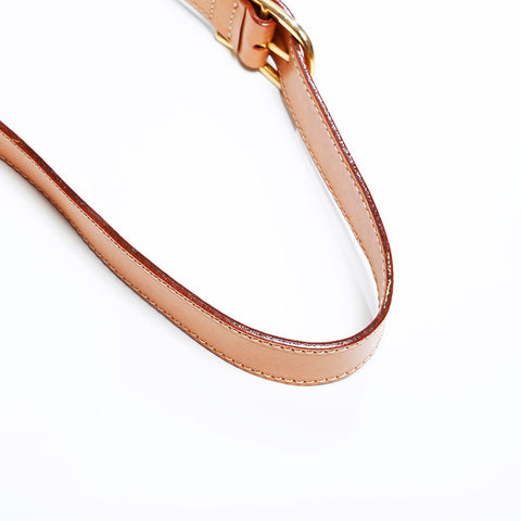 セリーヌ CELINE マカダム PVC フラップ ショルダーバッグ ブラウン WS21911