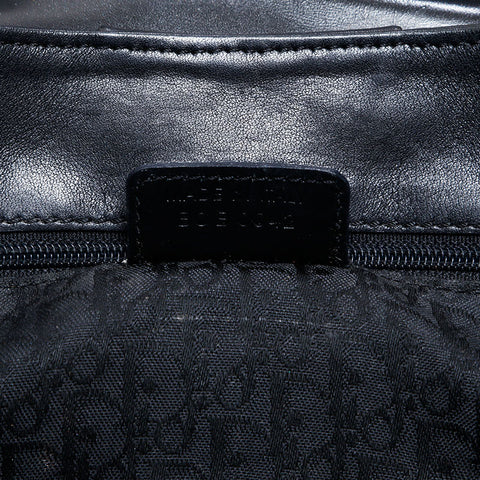 Christian Dior Leather Street Chic Shoulder Bag black WS21917