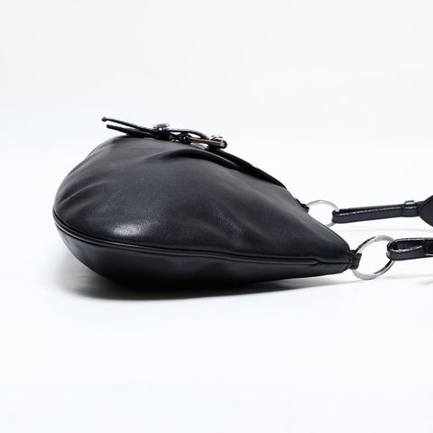 Christian Dior Leather Street Chic Shoulder Bag black WS21917
