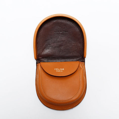 CELINE Macadam Coin case Brown WS21920