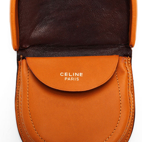 CELINE Macadam Coin case Brown WS21920