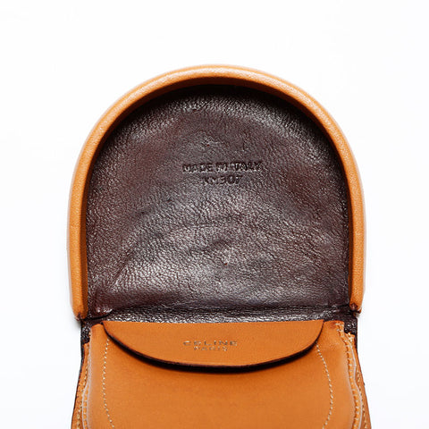 CELINE Macadam Coin case Brown WS21920
