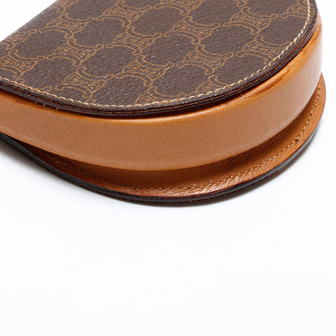 CELINE Macadam Coin case Brown WS21920