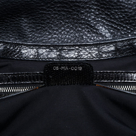 Christian Dior leather Handbag black WS21921