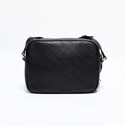 GUCCI Blondie Leather Camera Shoulder Bag black WS21924