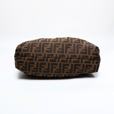FENDI canvas zucca Tote Bag Brown WS21930