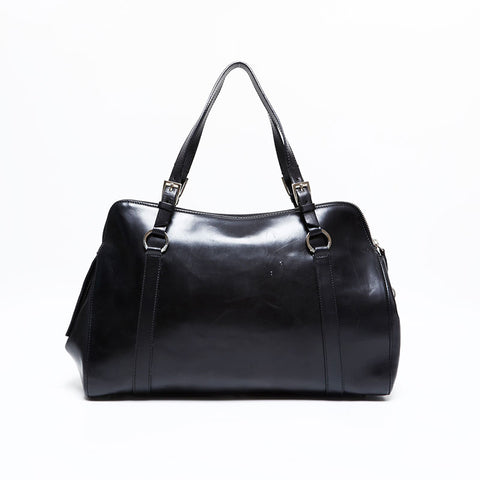 Christian Dior Leather Star Tote Bag black WS21934