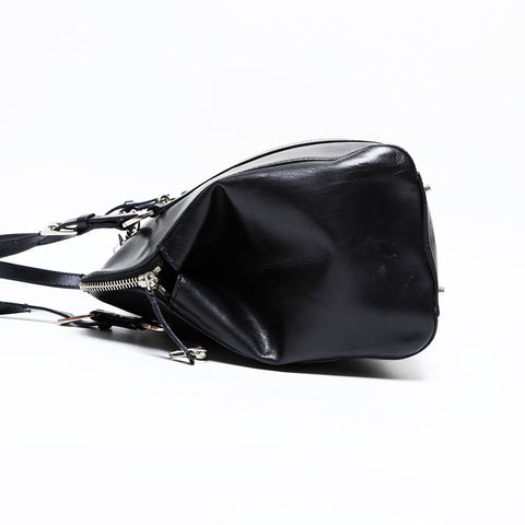 Christian Dior Leather Star Tote Bag black WS21934