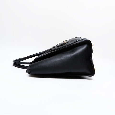 CELINE Luggage Leather Handbag black WS21939