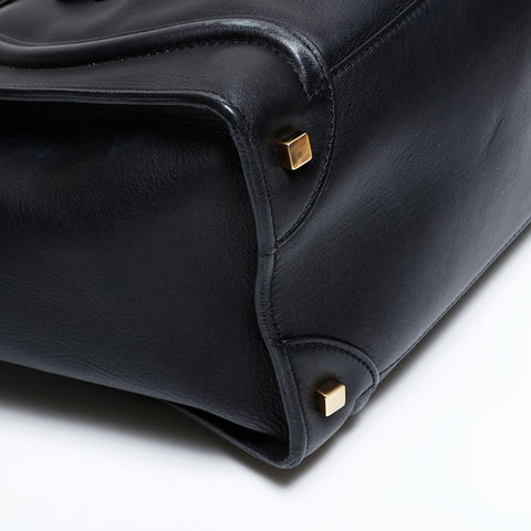 CELINE Luggage Leather Handbag black WS21939