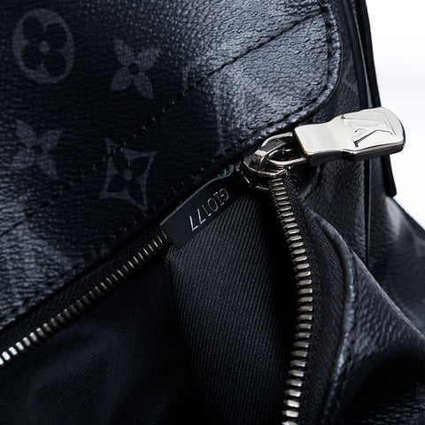 ルイ・ヴィトン LOUIS VUITTON 2017年製 モノグラム エクリプス ディストリクト MM ショルダーバッグ ブラック WS21940