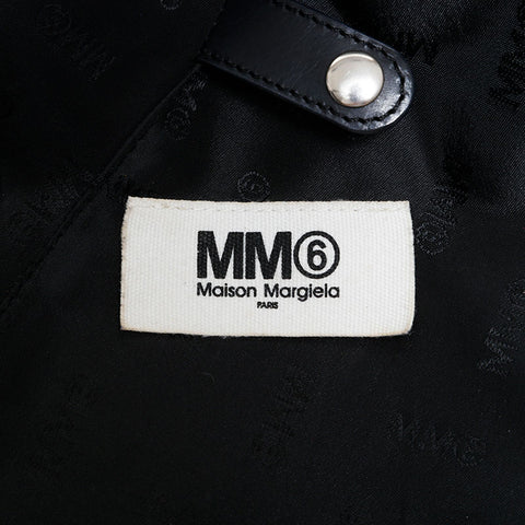 Maison Margiela MM6 Japanese Leather Small Handbag black WS21943