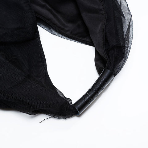 Maison Margiela MM6 Japanese Nylon Small Handbag black WS21944