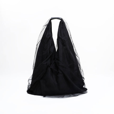 Maison Margiela MM6 Japanese Nylon Small Handbag black WS21944