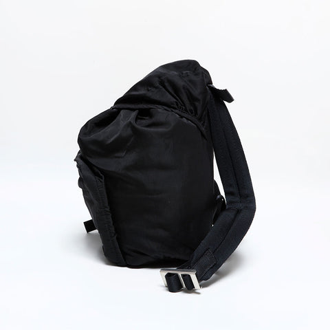 PRADA Nylon Small Backpack Â· Daypack black WS21945