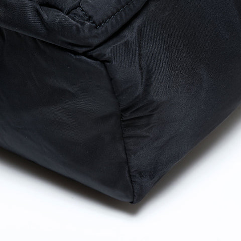 PRADA Nylon Small Backpack Â· Daypack black WS21945
