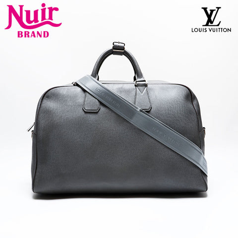LOUIS VUITTON 2011 Taiga Neo Kendall Glacier Boston bag gray WS21947