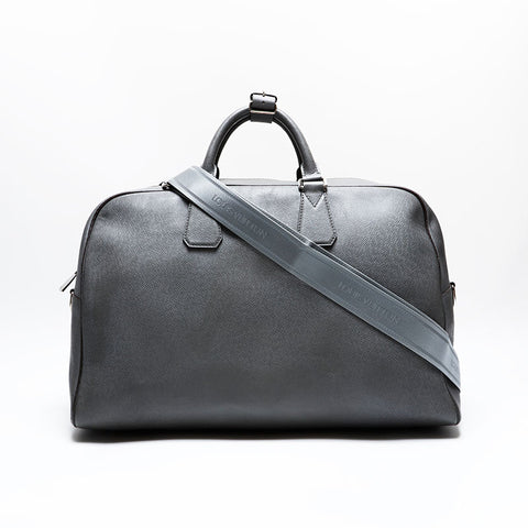 LOUIS VUITTON 2011 Taiga Neo Kendall Glacier Boston bag gray WS21947