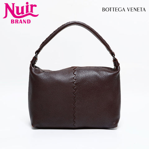 BOTTEGAVENETA Leather Hobo Handbag Brown WS21948