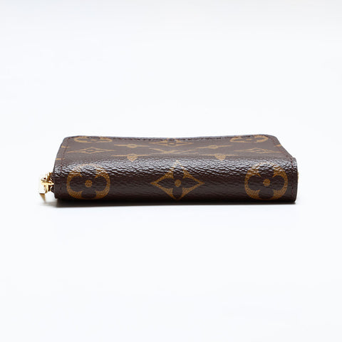 LOUIS VUITTON Monogram Zippy Coin Purse Coin case Brown WS21950