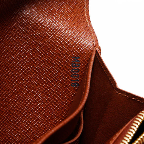 LOUIS VUITTON 2006 Monogram Portefeuille Sarah Purse Brown WS21951
