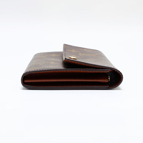 LOUIS VUITTON 2006 Monogram Portefeuille Sarah Purse Brown WS21951