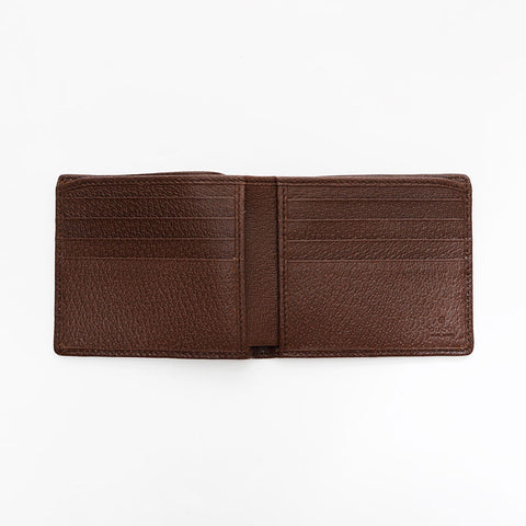 GUCCI Jumbo GG Canvas Compact Bifold Wallet Brown WS21954