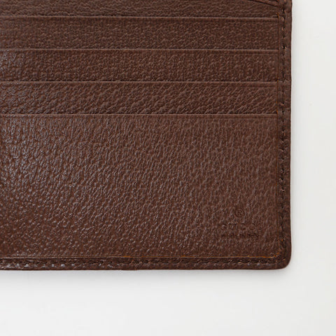 GUCCI Jumbo GG Canvas Compact Bifold Wallet Brown WS21954