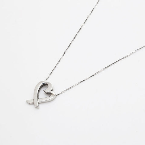 Tiffany＆Co。爱心925项链银WS21955