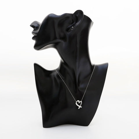 Tiffany & co. Coeur aimant 925 Collier Silver WS21955