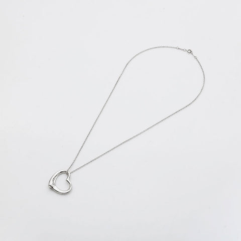 Tiffany＆Co。开放心大925项项链银WS21956