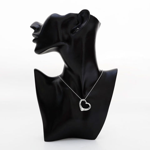 Tiffany＆Co。开放心大925项项链银WS21956