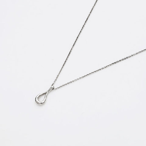 Tiffany＆Co。打开泪珠925项链银WS21957