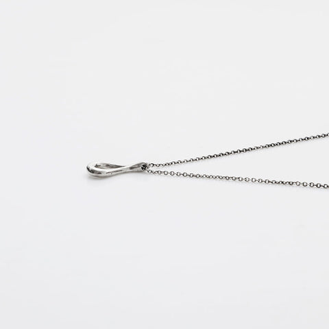 Tiffany＆Co。打开泪珠925项链银WS21957