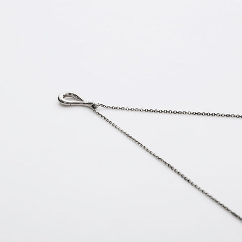 Tiffany＆Co。打开泪珠925项链银WS21957