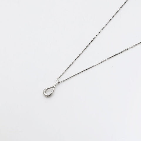 Tiffany＆Co。打开泪珠925项链银WS21957