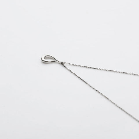 Tiffany＆Co。打开泪珠925项链银WS21958