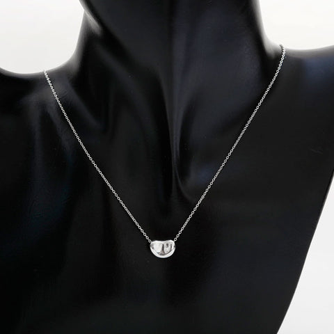 Tiffany＆Co。豆类设计925项链银WS21959