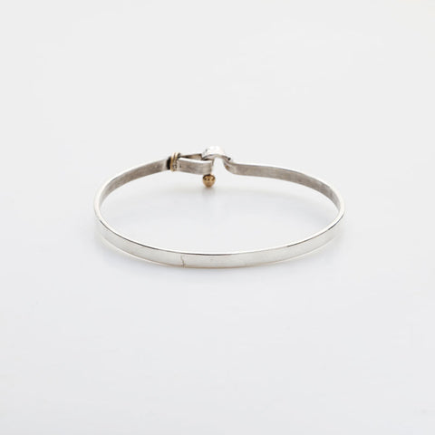 ティファニー TIFFANY&Co. フック&アイ バングル 925　750 ブレスレット シルバー WS21961