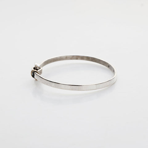 ティファニー TIFFANY&Co. フック&アイ バングル 925　750 ブレスレット シルバー WS21961