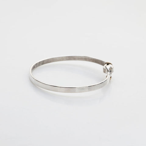 ティファニー TIFFANY&Co. フック&アイ バングル 925　750 ブレスレット シルバー WS21961