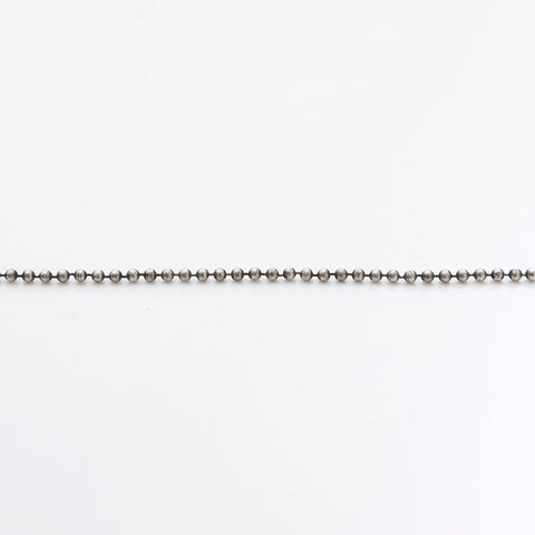 TIFFANY&Co. Return to Plate 925 Ball Chain Necklace Silver WS21964