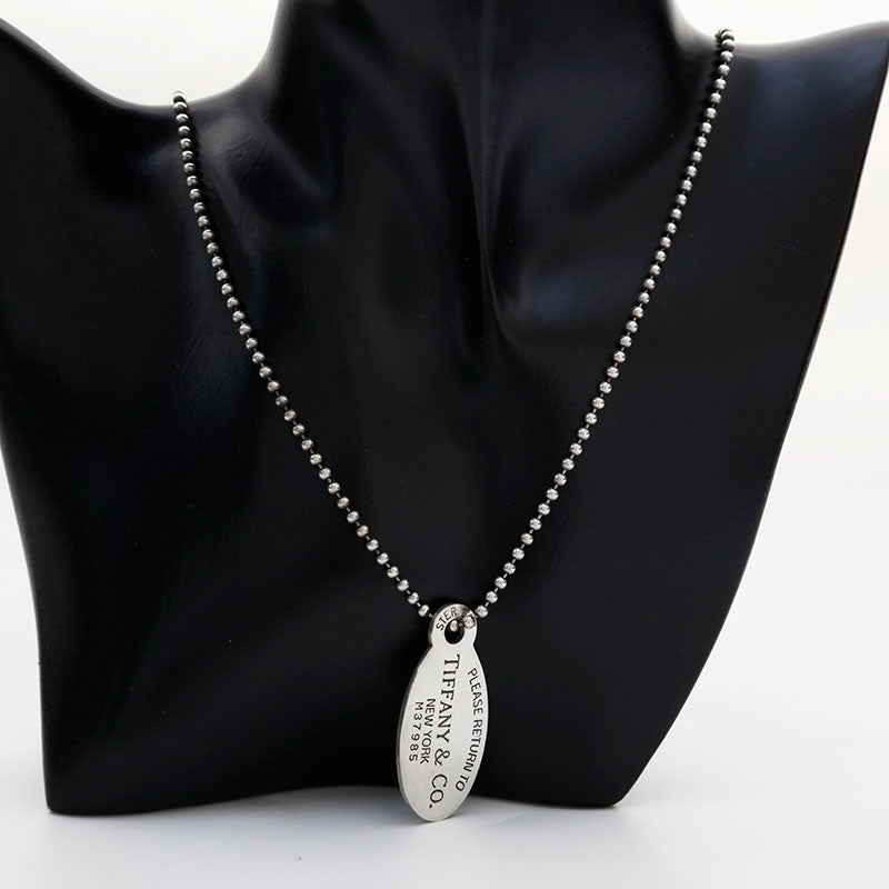 [SHOVEOFF] Silver Coin Oval Initial Necklace ★人気★ SHOVEOFF] Silver Coin Oval Initial Necklace ☆人気☆