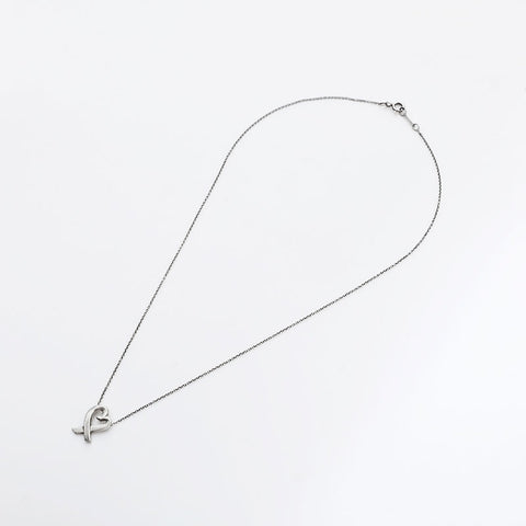 TIFFANY&Co. Loving Heart Mini 925 Necklace Silver WS21968