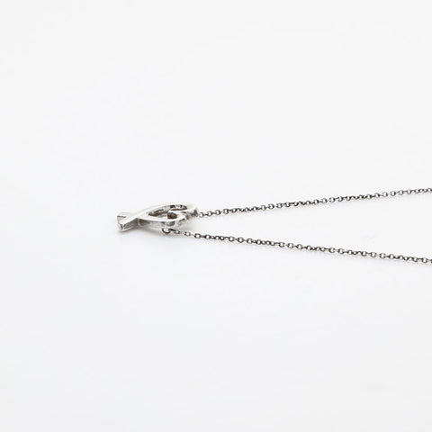 TIFFANY&Co. Loving Heart Mini 925 Necklace Silver WS21968
