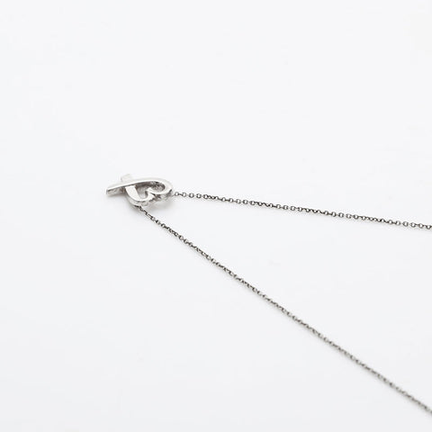 TIFFANY&Co. Loving Heart Mini 925 Necklace Silver WS21968